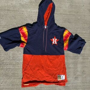 Houston Astros Short Sleeve Hoodie